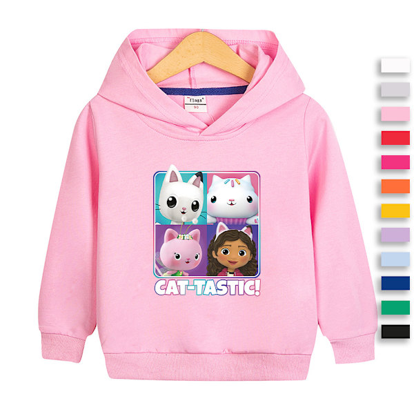 Hoodies Gabby's Dollhouse Pullover Jacka Kappa Present Orange Orange 150cm