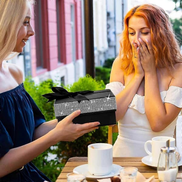 3 Rullaa Itsekiinnittyvää Kristallitimanttinauhaa - Bling-timanttitarrarulla DIY 2 mm:n strassilla