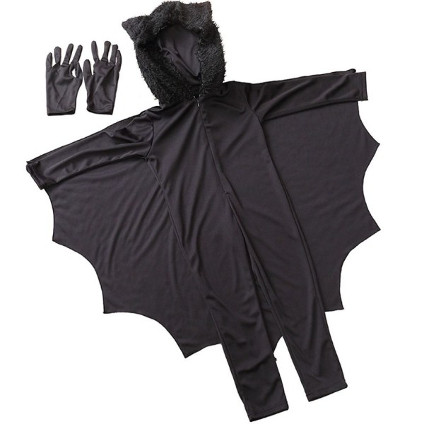 Halloween Bat Kostume Cosplay Kostumer til Børn 150 150