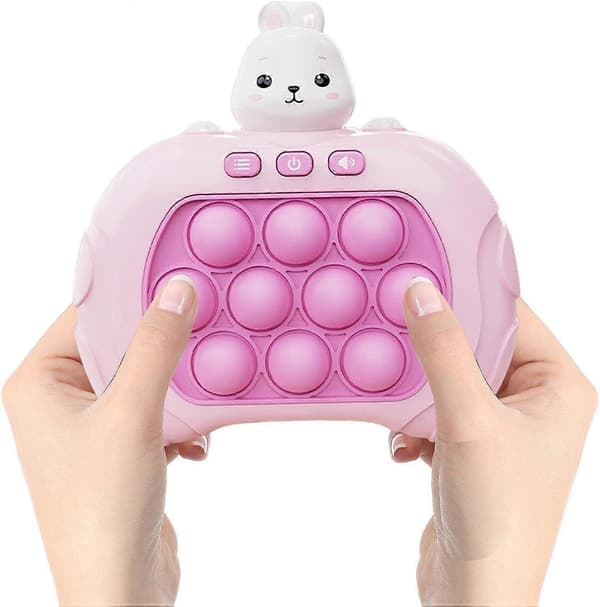Pop It Game - Pop It Pro Easy Game Fast Push Fidget Game Pink Pink Rabbit Brown brown