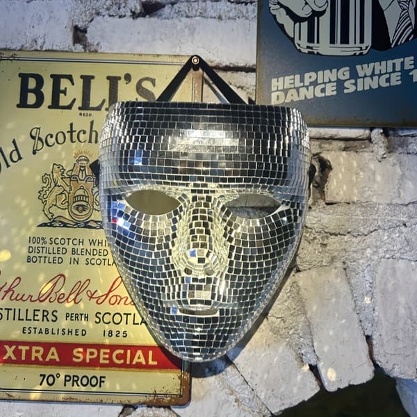 Disko Glitter Naamio Festivaaleille, Halloweeniin ja Karnevaaliasuun 1pc