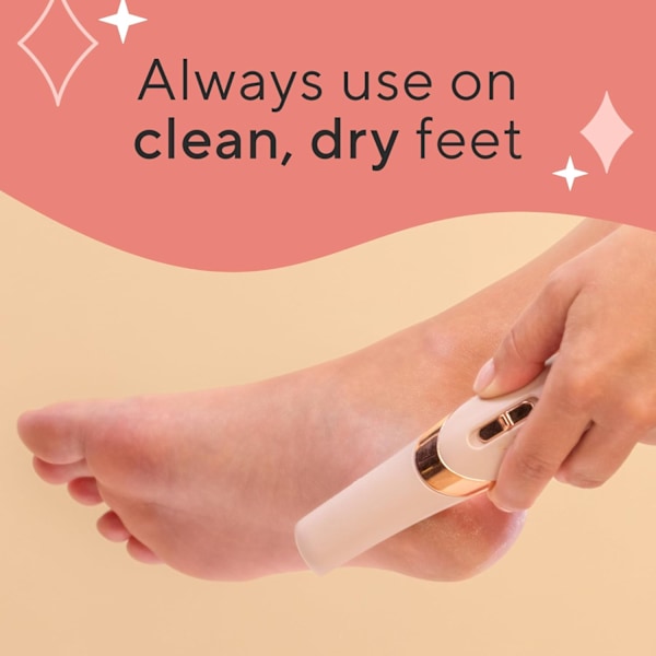 Flawless Pedi elektroninen jalkaraspi sileälle iholle - Uusi versio [ZHE]