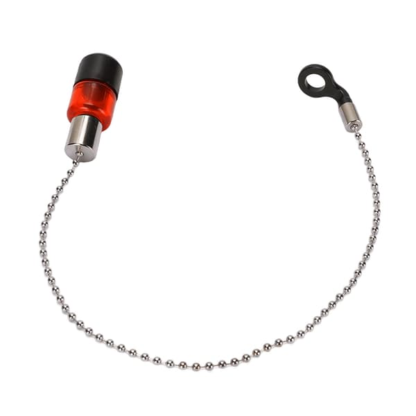 Fishing Signal Reminder with Soft Chain, Carp Bite Indicator, Night Fishing Accessories, Red
