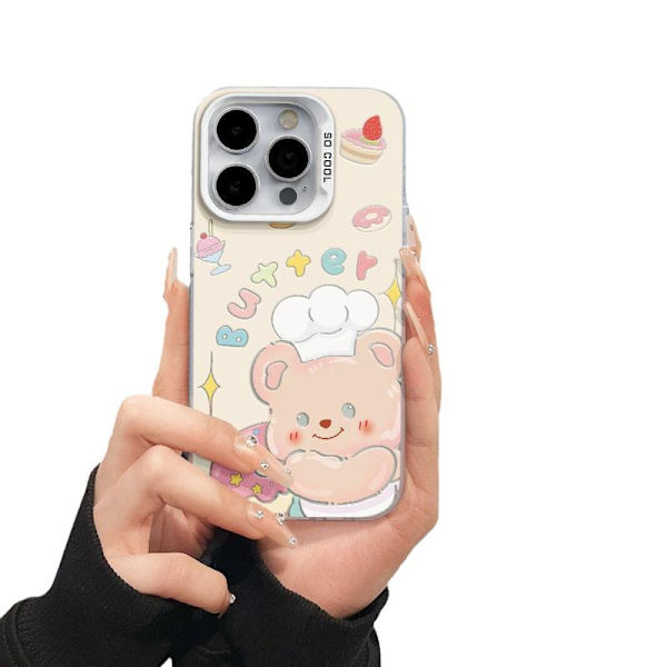 iphone muoti värikäs söpö matkapuhelinkotelo söpö karhu matkapuhelinkotelo 13 pro max Style 1