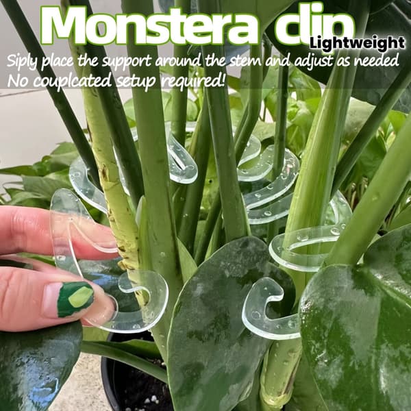 5-pack justerbara växtstödklämmor för klätterväxter, bonsai och växthus Sector 5 pcs