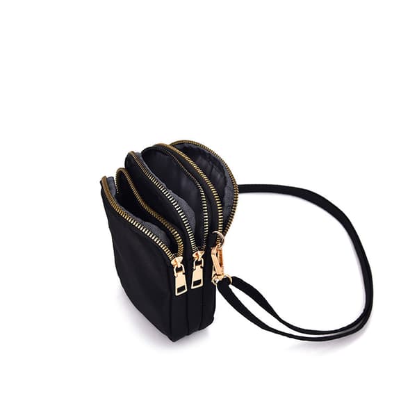 Crossbody-matkapuhelinlaukku Musta Musta
