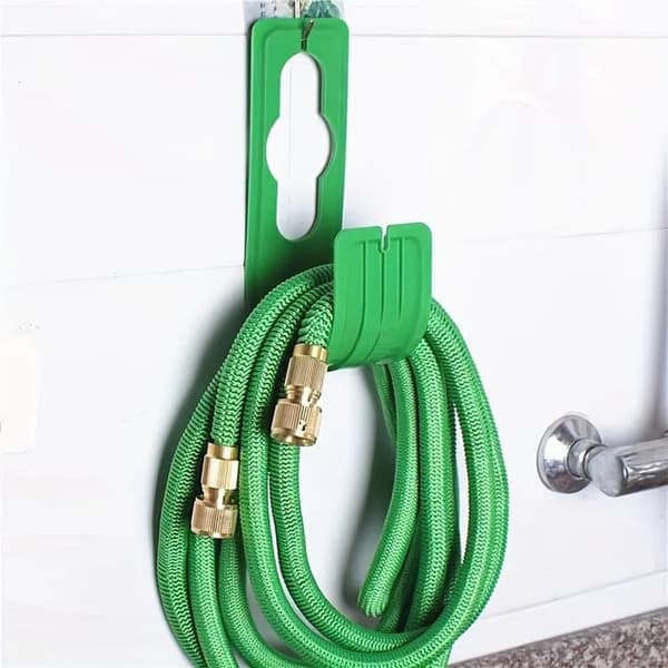 2-pack Wall Mounted Hose Holder - Garden Hose Storage, Water Hose Hanger
