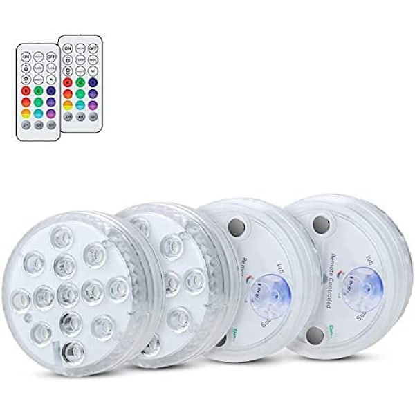Vedenpitävä LED-allasvalaisin kaukosäätimellä, IP68, 13 värin vaihtuva vedenalainen valo [ZHE]