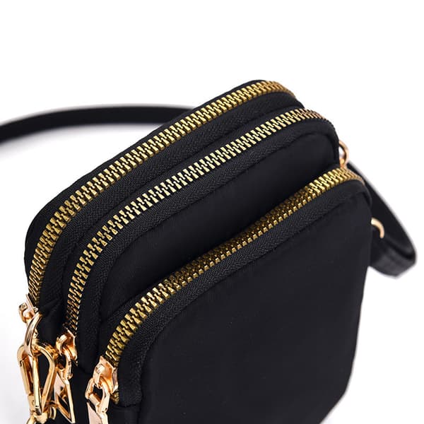 Crossbody mobilväska Svart Svart