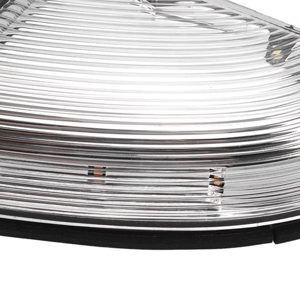 White Right Mirror Turn Signal 68064949AA Replacement for Dodge RAM 1500 2500 2009‑2014[ZHE]