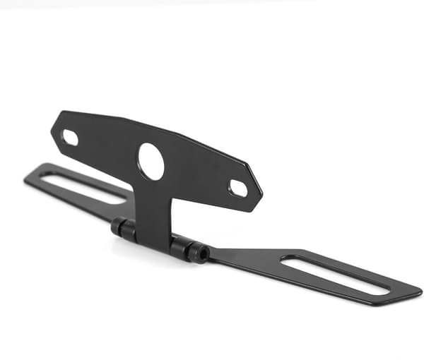 Motorcykel Nummerpladeholder, Justerbar Motorcykel Nummerpladeholder Motorcykel Foldbar Nummerpladeholder