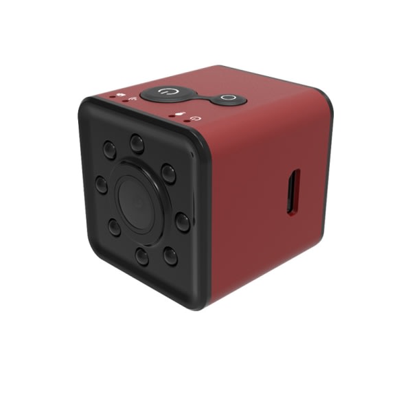 Wifi Mini Trådlös Spionkamera Kamera Mikrokamera Dvr Vattentät (röd)