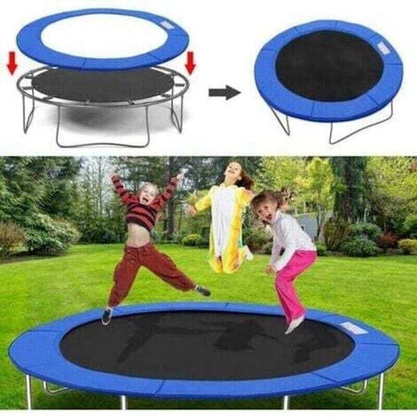 Kantbeskyttelse for 305 cm trampoline - Blå