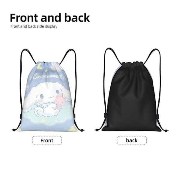 Cinnamoroll (7) Dragskoväska Studentficka Pojke Flicka Ryggsäck Förvaring-ML2207 M