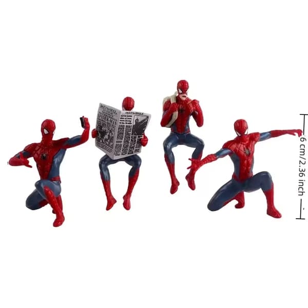 Marvel Spiderman Heklenål og Garn Håndverkssett – 4-delt sett for barn og fans