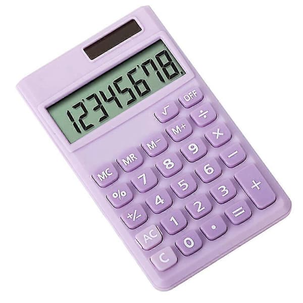 School Student Calculator Solar Powered Calculator Office Supplies