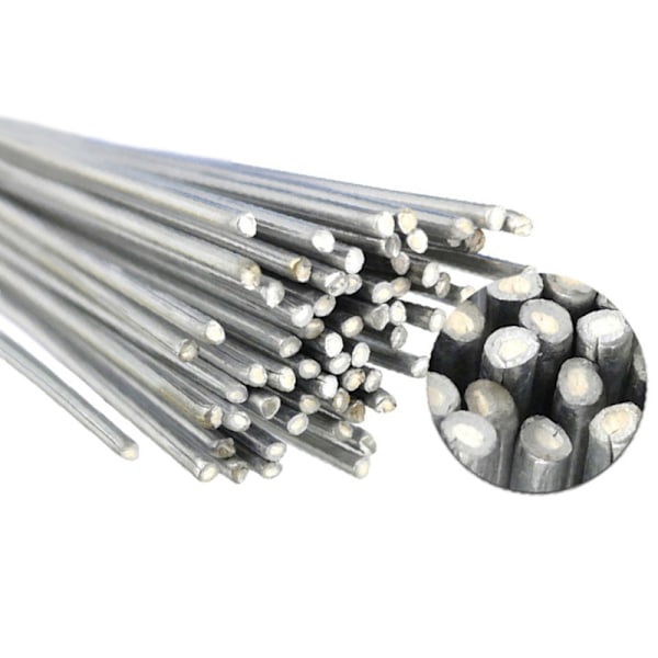 20 stk Aluminium Flux-kernetråd Let Smeltetråd til 33CM*2.0mm
