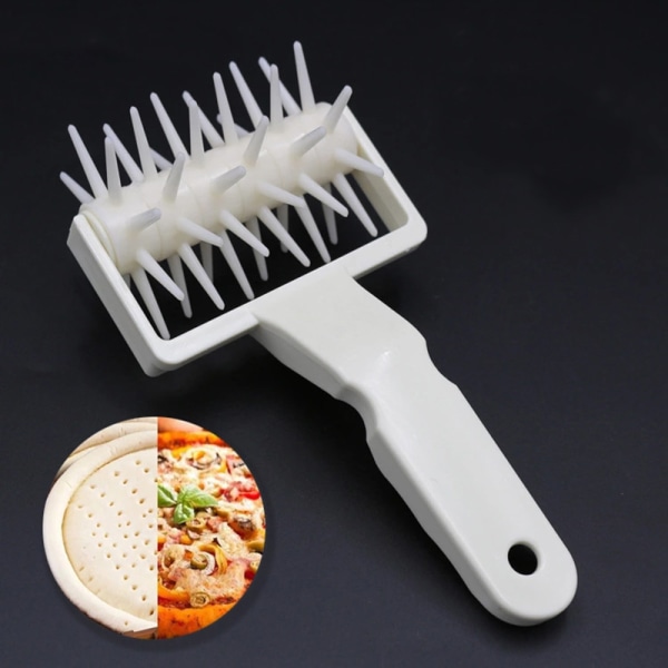 Bakverktyg Pizzakavel Pizza Punch Pin Wheel Kex Wheel Pin Lämplig för hushållsredskap Hem kök Large
