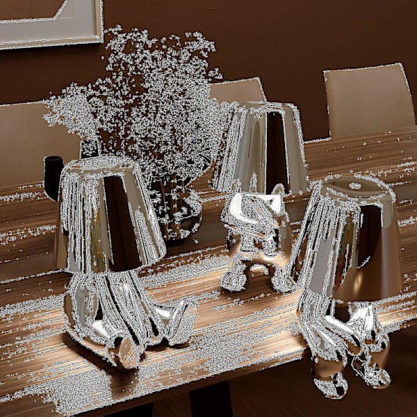 Thinker - Lampkollektion Kreativ Liten Gyllene Man Vardagsrumsbord Hem D...