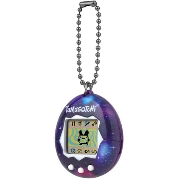 Original Tamagotchi - Galaxy - BANDAI - För barn - 8 år och äldre - 2 års garanti Lila