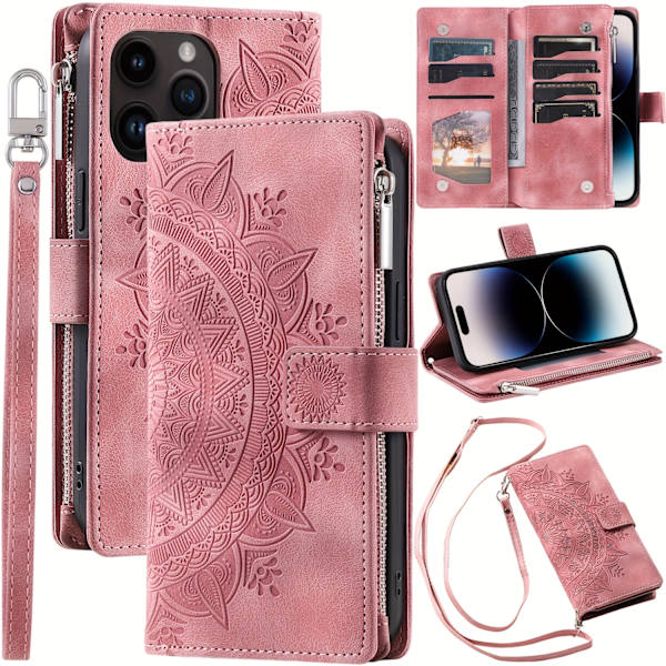 Equipped with Overload Protection 9-in-1 Multifunctional Clock Socket Adapter, it has 3 USB Ports (2 USB C Interfaces) and 3 Wall Socket Splitters Purpl Purple iPhone 13 Pro