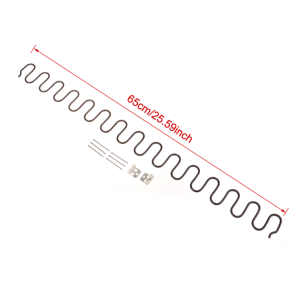 Ersättningsfjädrar för soffa med klämmor 65cm