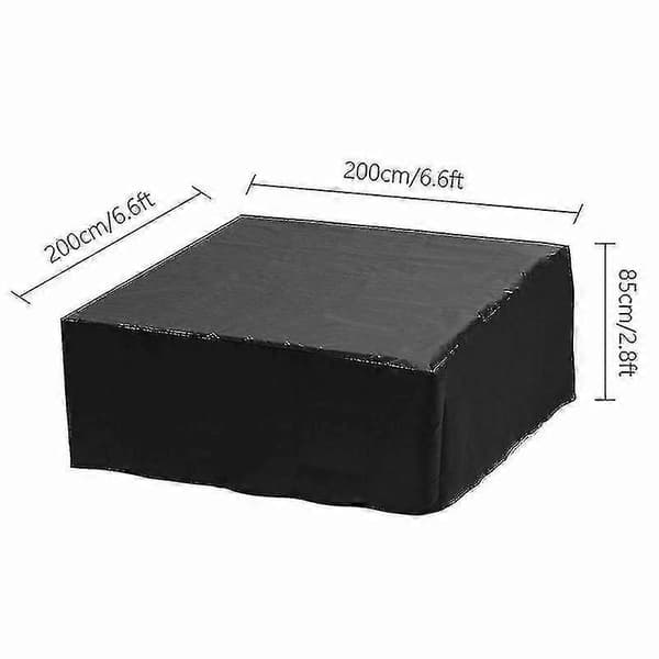 Waterproof Square Hot Tub Cover Outdoor Spa Cover Silver Silver