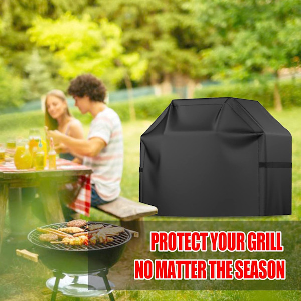 Grillöverdrag för BBQ, Vattentätt, Väderbeständigt, Rivtåligt [ZHE] 145*61*117cm