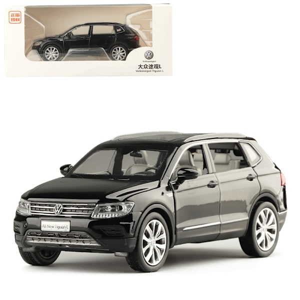 1:32 Tiguan Auton Malli Seosauto Valettu Leikkiauto Malli Vetotakaisin