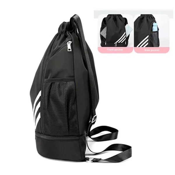 Ny Gym Sportbag Dame Snøreveske Bolsas