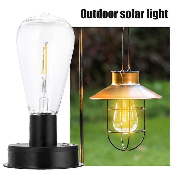Solcelledrevne LED-lyslenker for hagegjerdedekorasjon 7cm/8.5cm[ZHE] 9cm