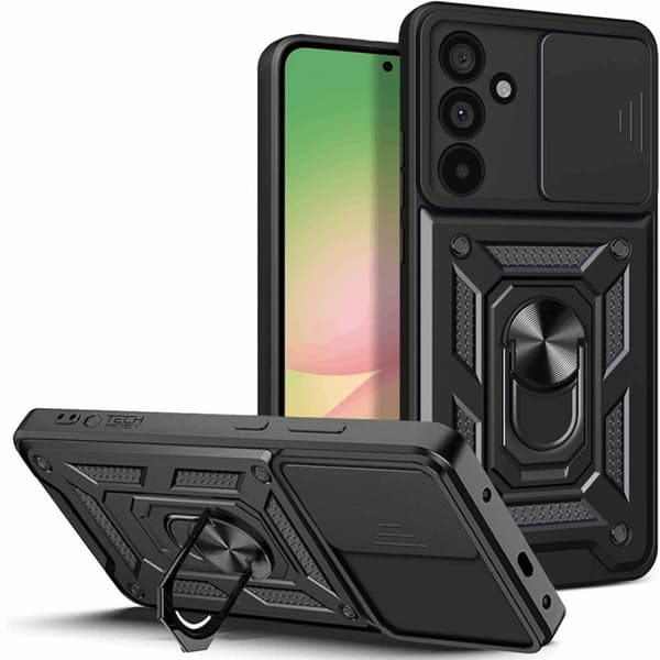2. Tech-Protect Camshield Pro Case for Galaxy A56 5G - Black 70