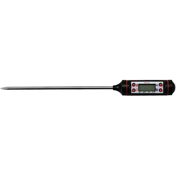 Fødevaretermometer indsættelse brød fast væske husholdnings rustfrit stål probe termometer
