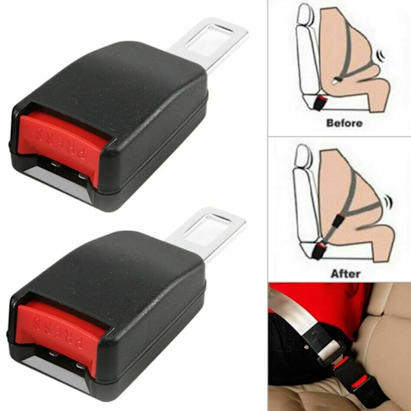 2-pack Säkerhetsbältesförlängare