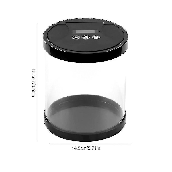 Elektronisk tidslåsboks Timerlåsbeholder Multi Time Lock Box Bin for leker Mobiltelefon [kk]