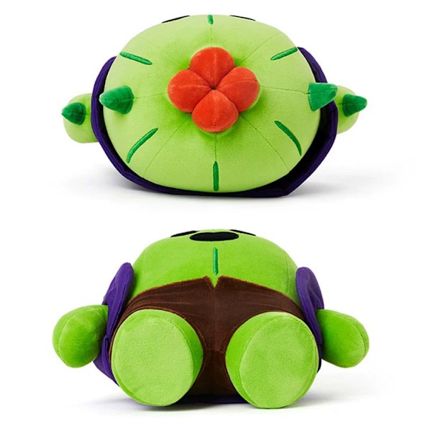 Kaktus Pehmolelu Plushie Kaktus Anime Peli Pehmolelu Lasten Syntymäpäivälahja Vihreä 25 cm Spike