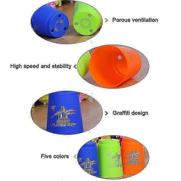 Speed Stacks Sport Stacking Cups Set, 12 Official Competition Cups, Speed Training Toy, Travel Party Game Stacking Challenge Orange