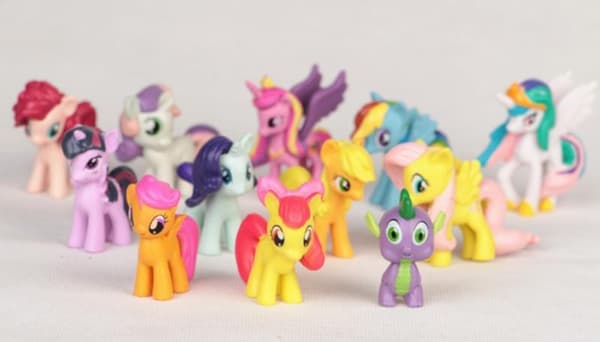 12 kpl My Little Pony -hahmoja