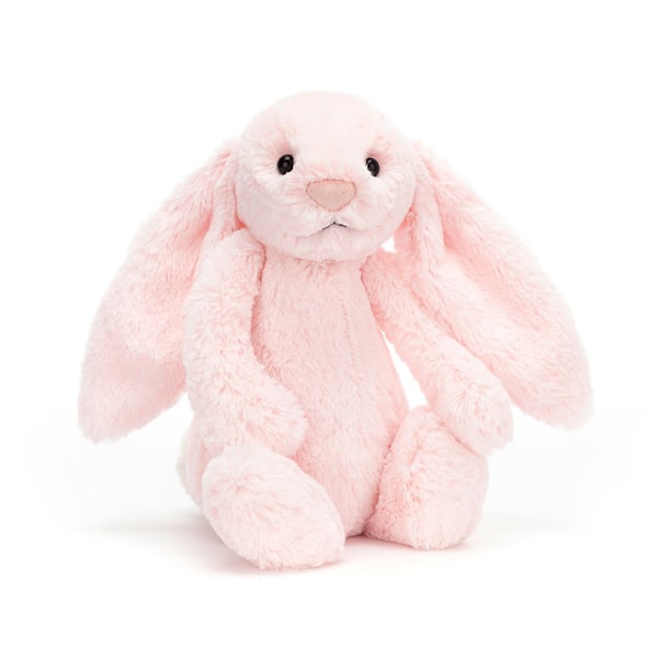 Jellycat Bashful Luxe Luna Kanin Blødt Legetøj, Stor 51 cm | Kanin og Blød Legetøjskanin | Klassisk Børnegave pink[ch] pink 51cm
