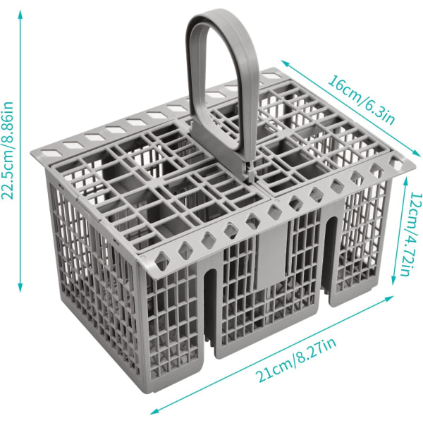 Diskmaskinsbestickskorg, Universal diskmaskin för Hotpoint 99673-8729, C002...