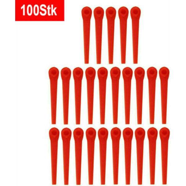 100X Plast Ersättningsblad för GARDENA EasyCut LI-18/23R