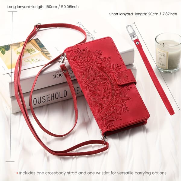 Mobilskal - Dette er et mobilskal designet for Samsung Z Fold 7, med doble linsedeksler, en multifunksjonell klips, en integrert glidning Rød Red IPhone 6 Plus/6s Plus