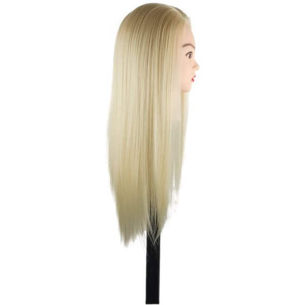 Hårstyling Mannequin Hode med Stativ for Salongtrening
