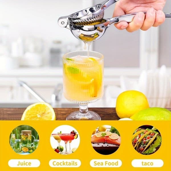 Kompakt manuel citruspresser til appelsiner og citroner 1pc