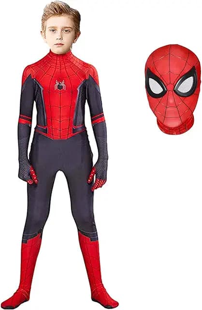 Spiderman Cosplay Bodysuit for barn Halloween Cosplay Jumpsuit cm V
