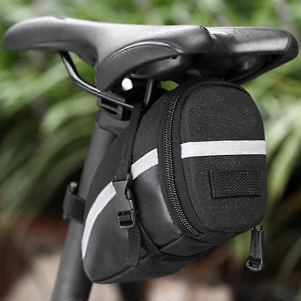 Roswheel Cykelsaddeltaske Bagpakke Sort Udendørs Cykeltilbehør[ZHE]