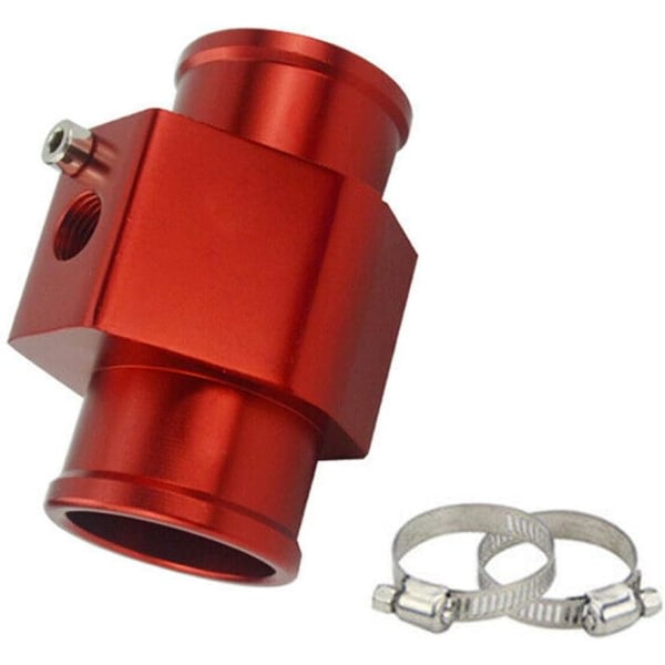 Kylarslang Vattentemperaturmätare Adapter Färg Röd: 40 mm