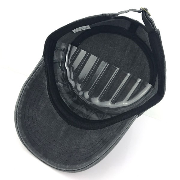 Vasket bomull militær caps kadett army caps unik vintage design[ch]