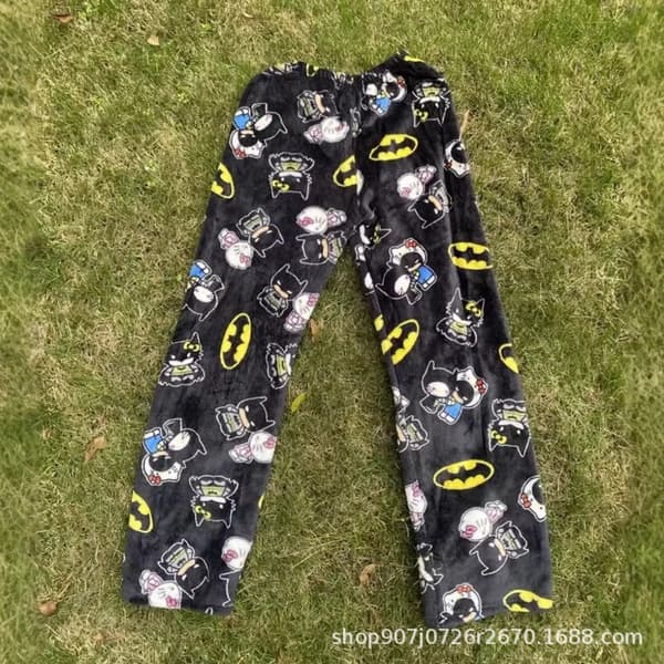 Spider-Man Unisex 100% puuvillaiset pitkät housut - Mukavat pitkät pyjamahousut sarjakuvakuviolla Spider-Man