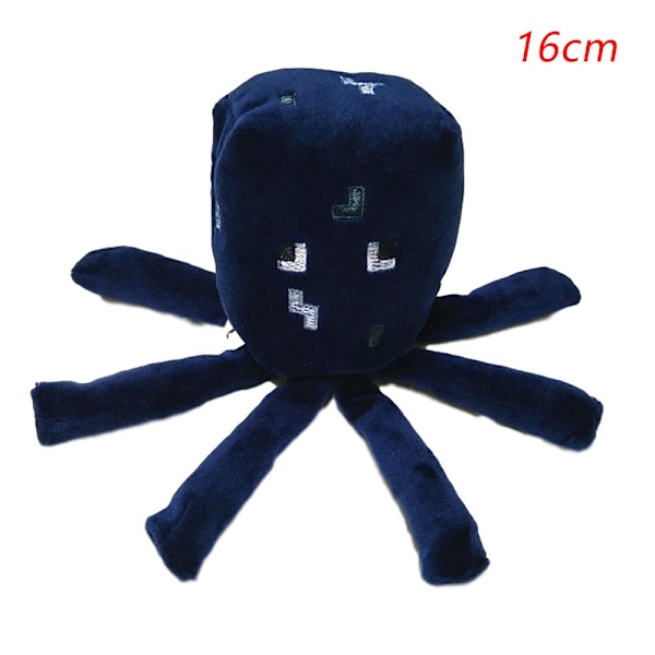 Minecraft plyslegetøj blød plys fyldt dukke Squid-16cm